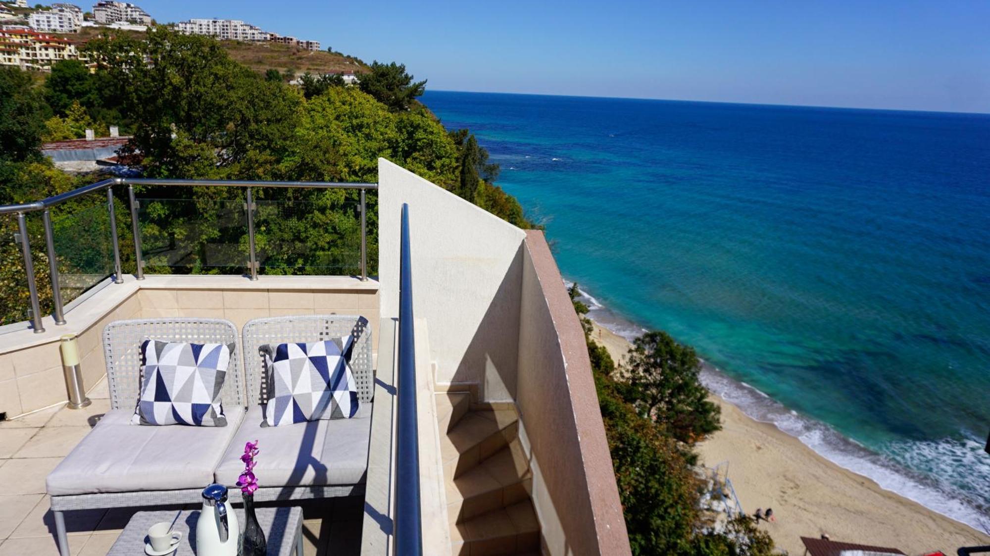 Апартаменти Бяла Клиф На Плажа - Apartments Byala Cliff First Line Esterno foto