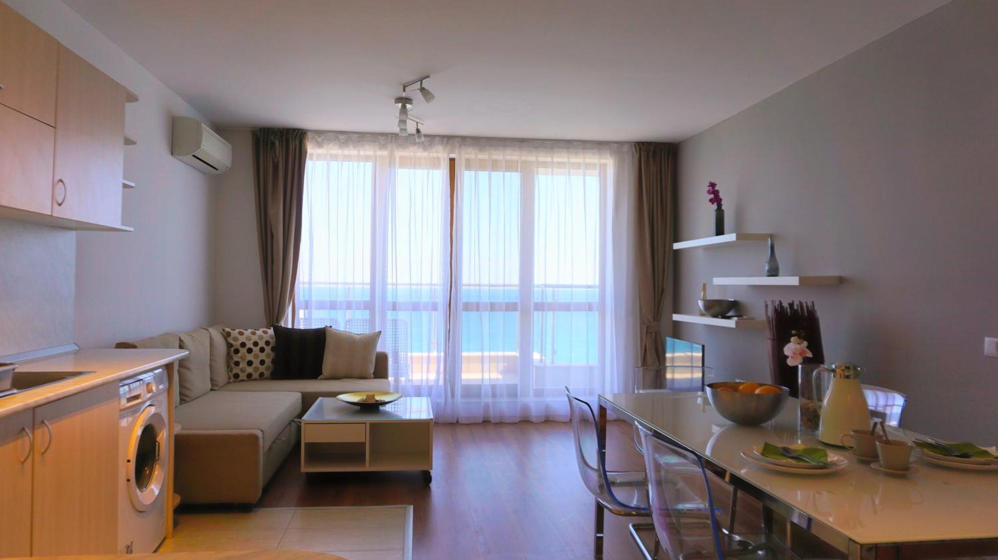 Апартаменти Бяла Клиф На Плажа - Apartments Byala Cliff First Line Esterno foto