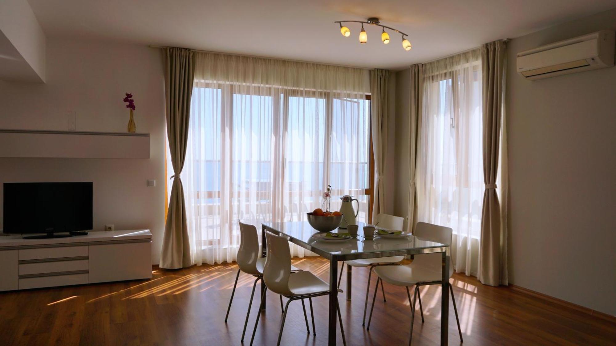 Апартаменти Бяла Клиф На Плажа - Apartments Byala Cliff First Line Esterno foto