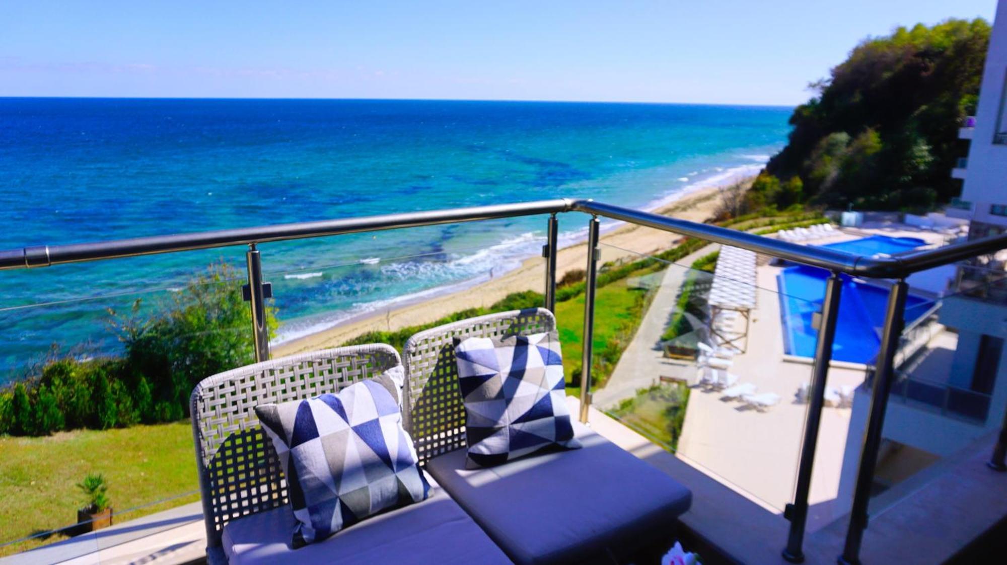 Апартаменти Бяла Клиф На Плажа - Apartments Byala Cliff First Line Esterno foto