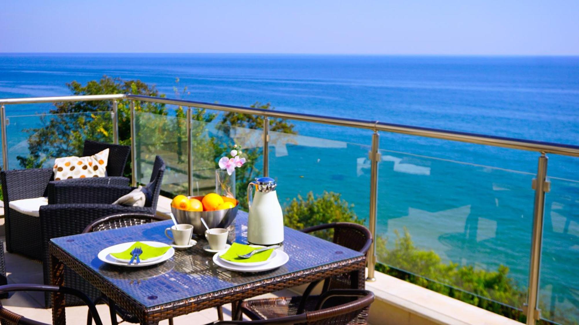 Апартаменти Бяла Клиф На Плажа - Apartments Byala Cliff First Line Esterno foto
